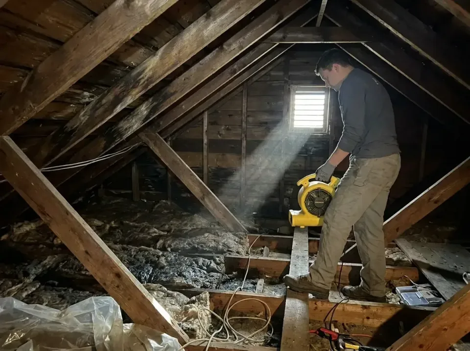 attic-water-damage-drying-proc-007 — frequently asked questions, Emergency Water Extraction & 24/7 Flood Response in Sycamor…